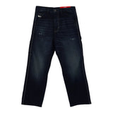 Diesel Jeans tinta unita con Girovita Regolabile Blu per Bambino J02361 BLU DIESEL 