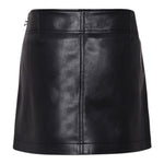 Diesel Gonna tinta unita In Ecopelle Nero per Bambina J02367 NERO DIESEL 