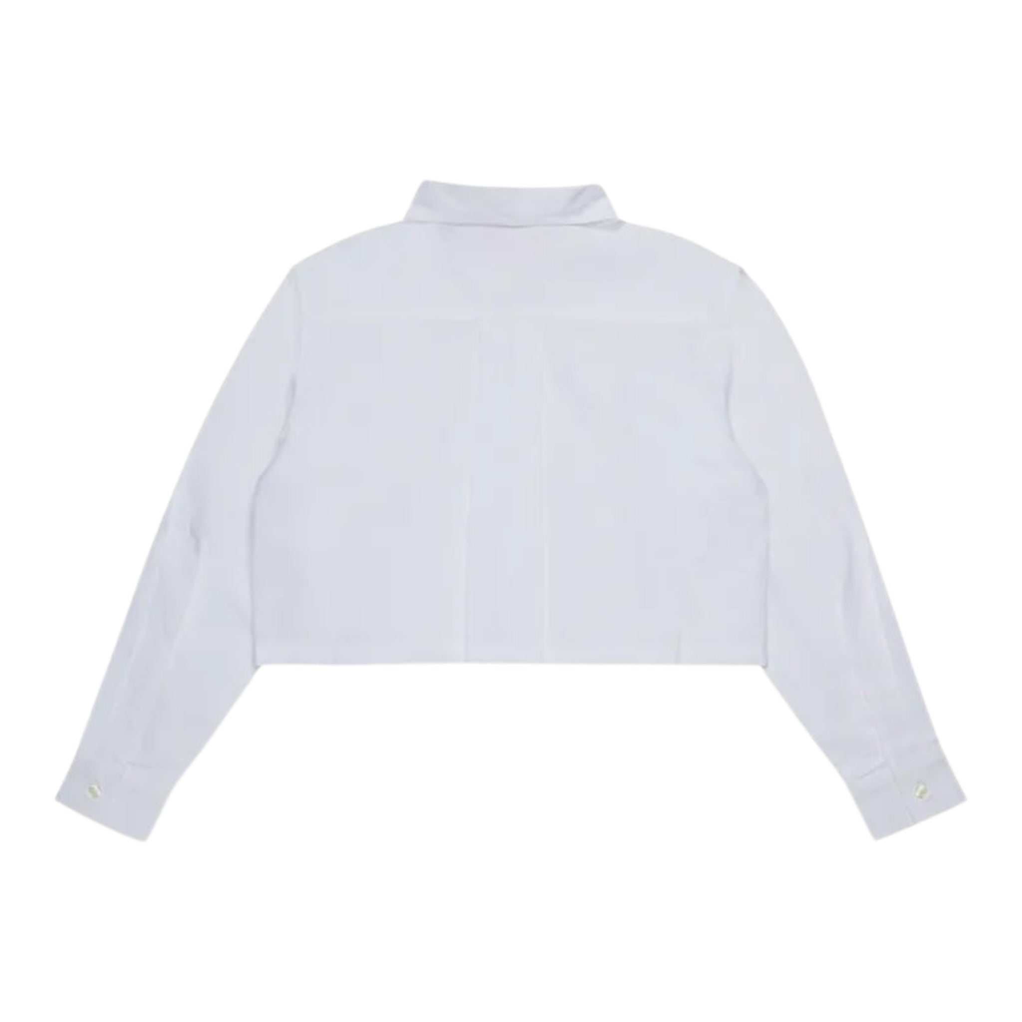 Diesel Camicia Modello Crop tinta unita Bianco per Bambina J02373 BIANCO DIESEL 