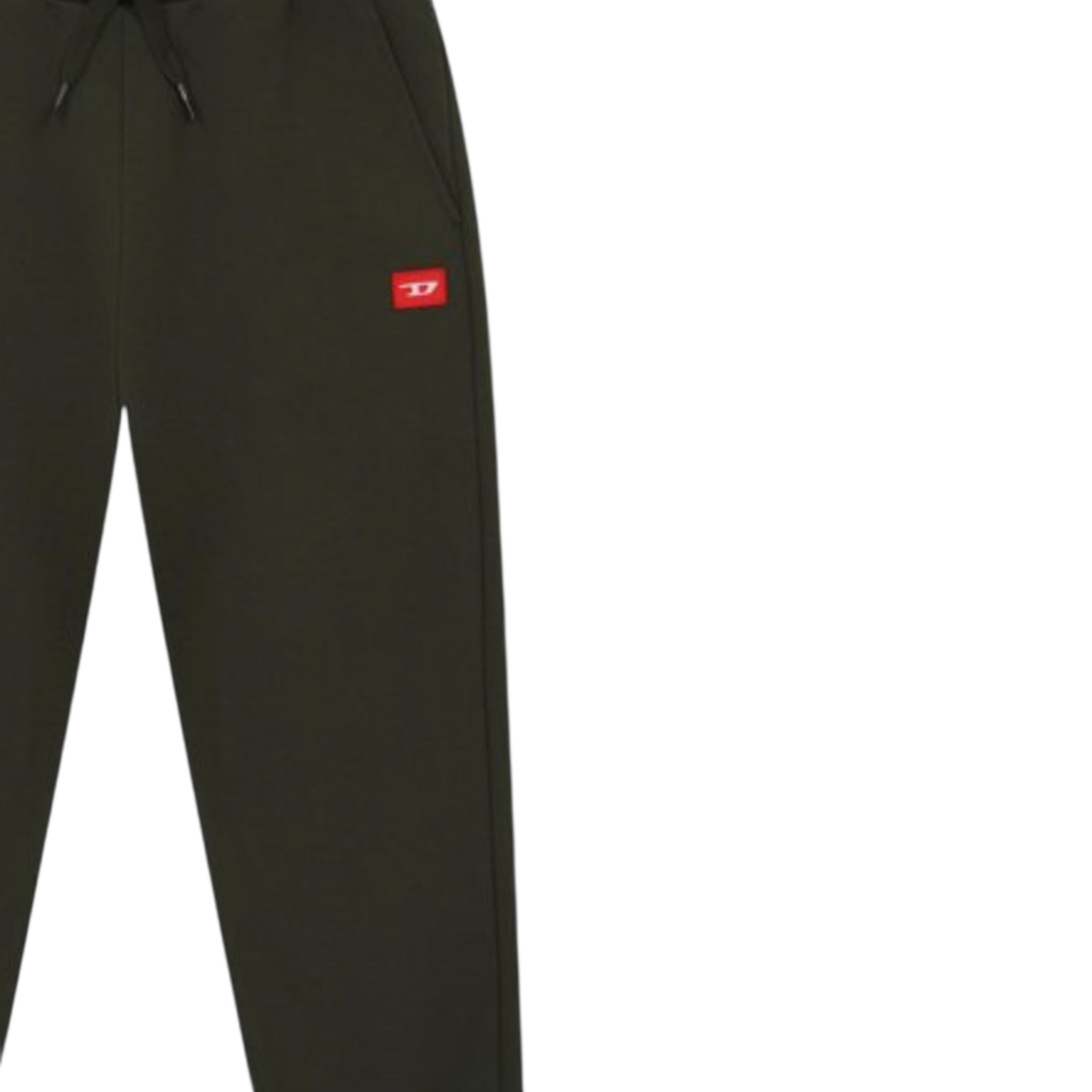 Diesel Pantalone Tuta tinta unita con Logo Verde per Bambino J02461XX VERDE DIESEL 