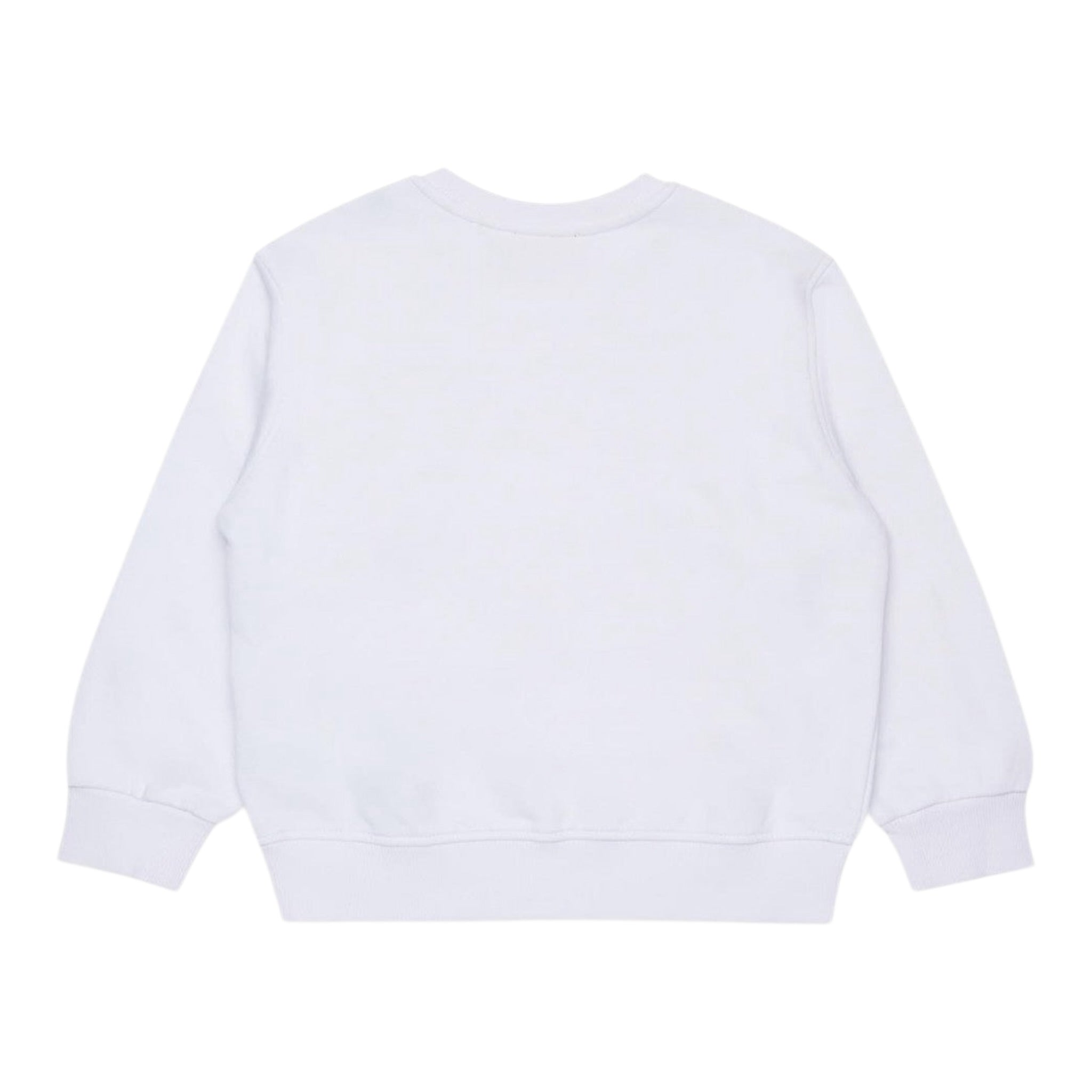 Diesel Felpa Chiusa Girocollo tinta unita Bianco per Bambino J02482 BIANCO DIESEL 