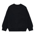 Diesel Felpa tinta unita con Logo Nero per Bambino J02486XX NERO DIESEL 