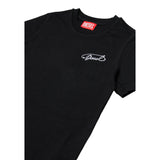 Diesel T-Shirt tinta unita con Logo Nero per Bambino J02526X NERO DIESEL 