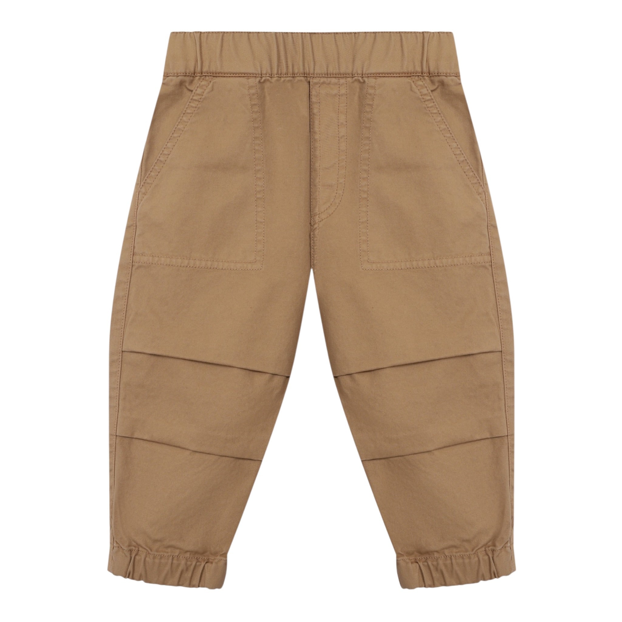 Diesel Pantalone tinta unita con Elastico In Vita Beige per Neonato K00690 BEIGE DIESEL 
