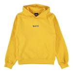 Disclaimer Felpa Chiusa con Cappuccio tinta unita con Logo Giallo per Bambino 25IDK58600X GIALLO DISCLAIMER 