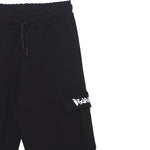 Disclaimer Pantalone Tuta tinta unita con Logo Nero per Bambino 25IDK58605 NERO DISCLAIMER 