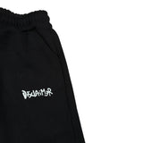 Disclaimer Pantalone Tuta tinta unita con Logo Nero per Bambino 25IDK5862 NERO DISCLAIMER 
