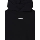 Disclaimer Felpa Chiusa con Cappuccio tinta unita con Logo Nero per Bambino 25IDK58645XX NERO DISCLAIMER 