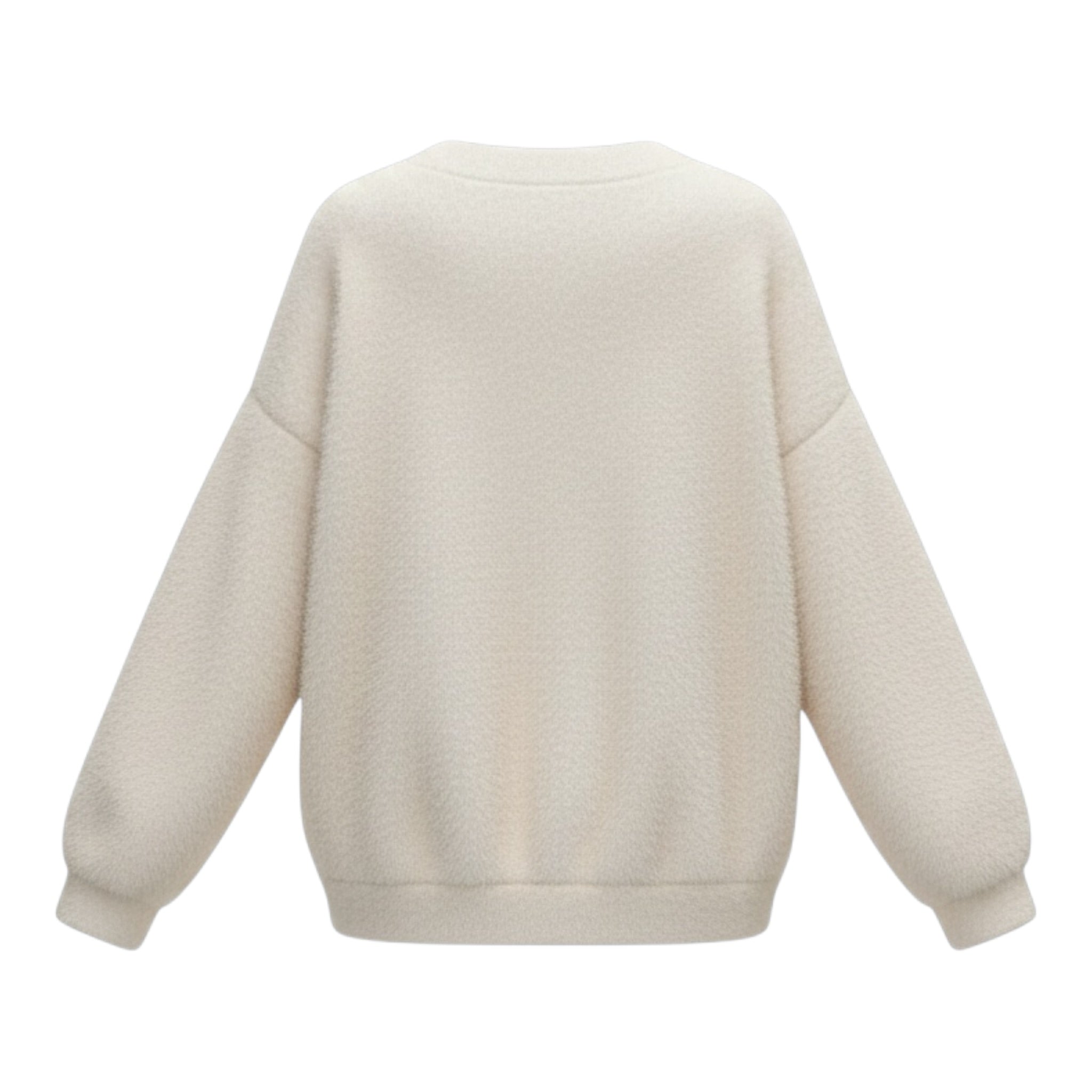 Dixie Cardigan tinta unita con Pelliccia Beige per Bambina LG32260G79 BEIGE DIXIE 