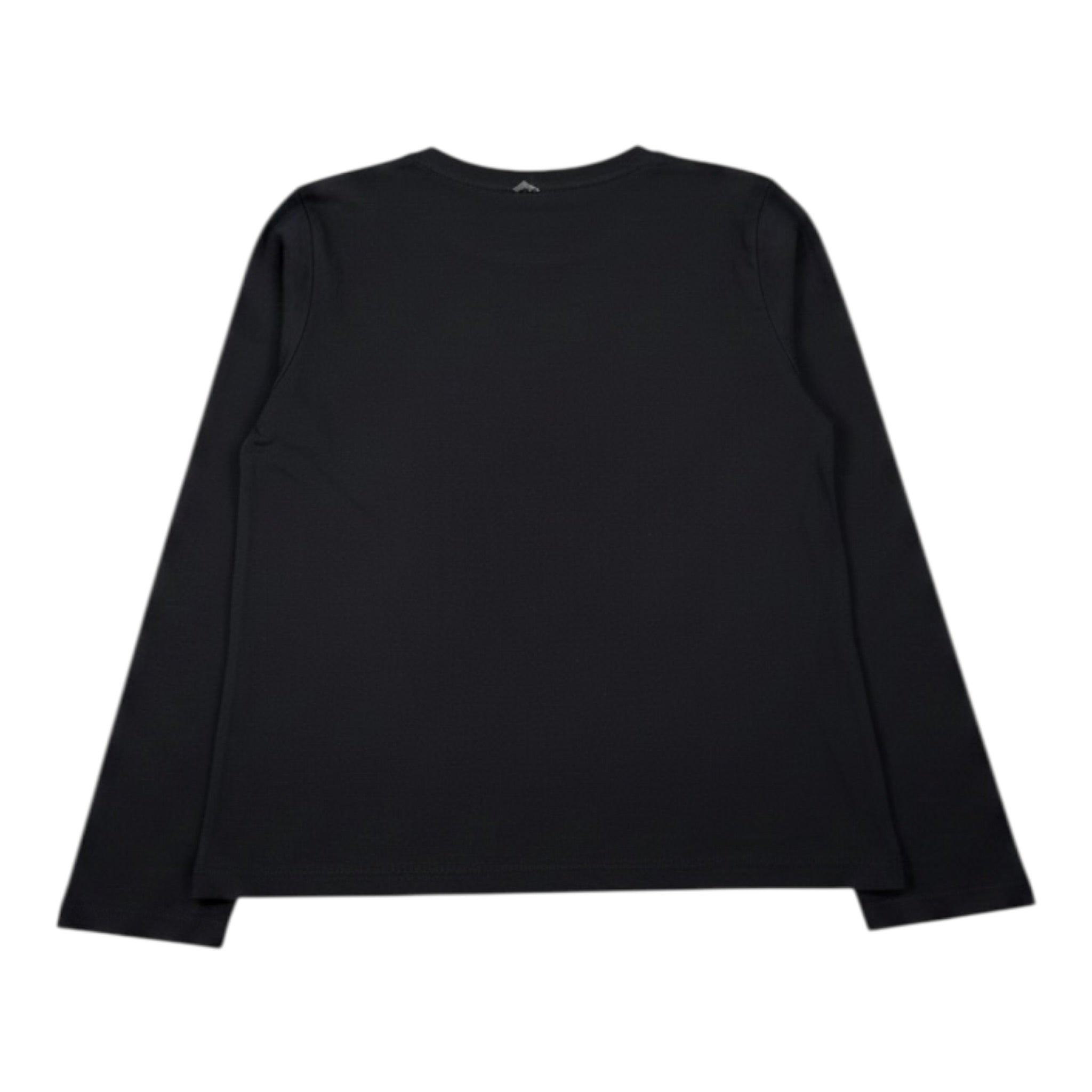 Dixie Shirt tinta unita con Stampa Nero per Bambina ML56030G79X NERO DIXIE 