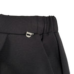 Dixie Pantalone tinta unita Modello Palazzo Nero per Bambina PE69132G799 NERO DIXIE 