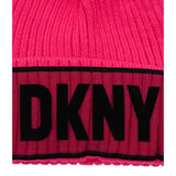 Dkny Cappello tinta unita con Logo Fuxia per Bambina D31292 FUXIA DKNY 