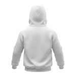 Do Not Conform Felpa tinta unita con Cappuccio E Stampa Bianco per Bambino FW26 BIANCO DO NOT CONFORM 