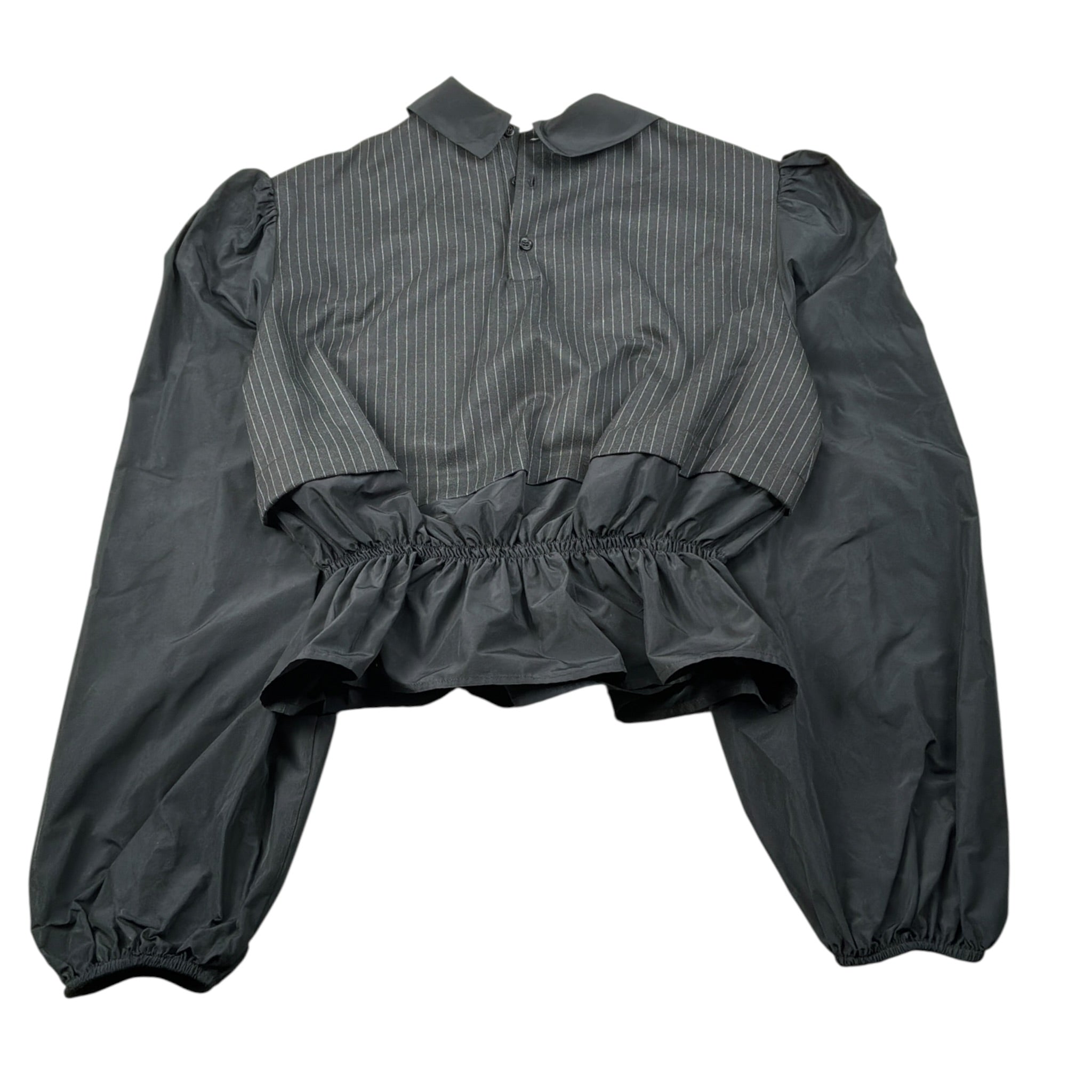 Dondup Camicia Manica Lunga tinta unita Nero per Bambina DFCA046 NERO DONDUP 