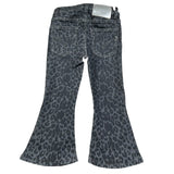 Dondup Jeans tinta unita Modello Zampa Fantasia Maculata Grigio per Bambina DFPA156J GRIGIO DONDUP 