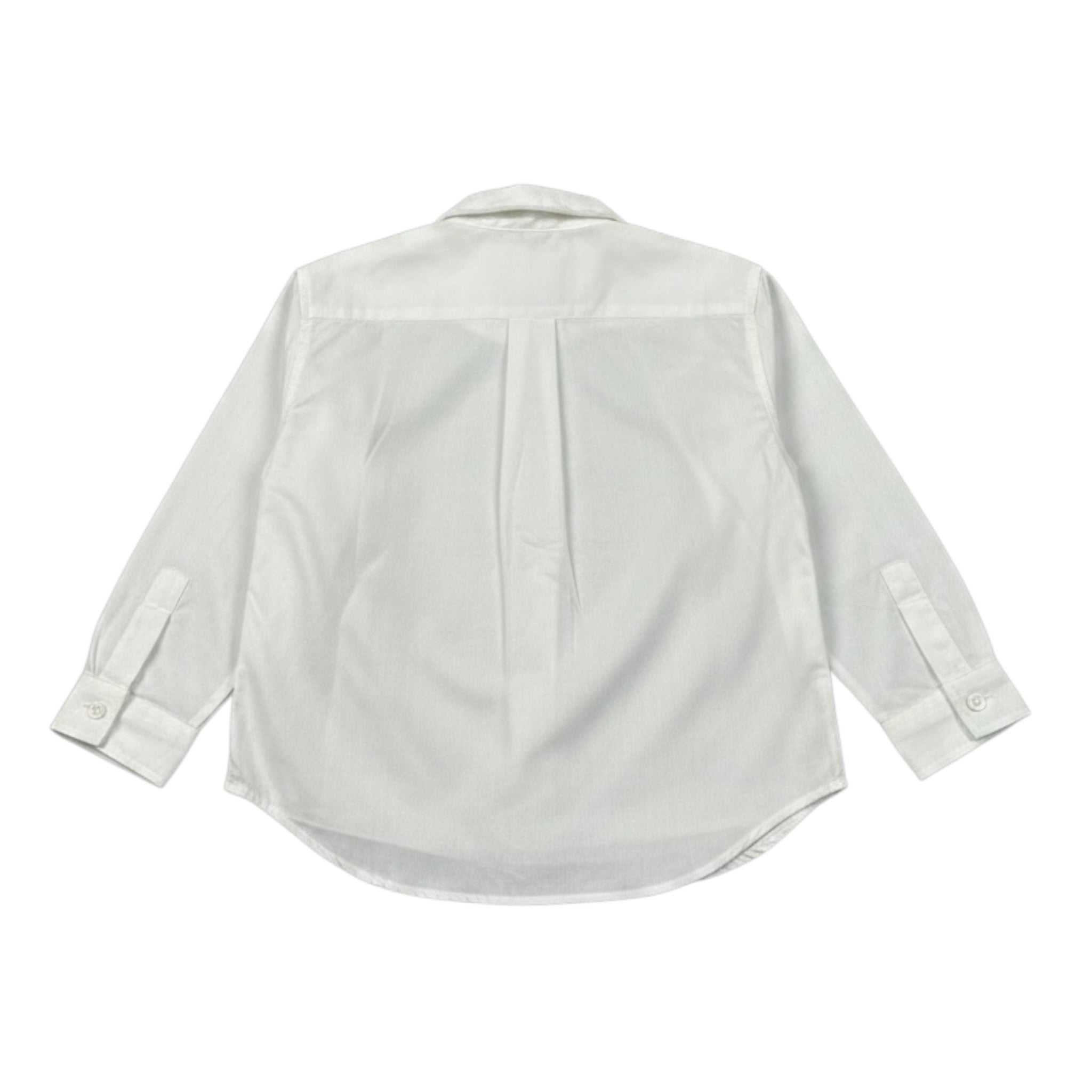 Dondup Camicia Manica Lunga tinta unita Bianco per Neonato DMCA003 BIANCO DONDUP 