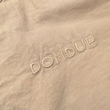 Dondup Camicia tinta unita con Colletto Coreano Beige per Bambino DMCA82 BEIGE DONDUP 
