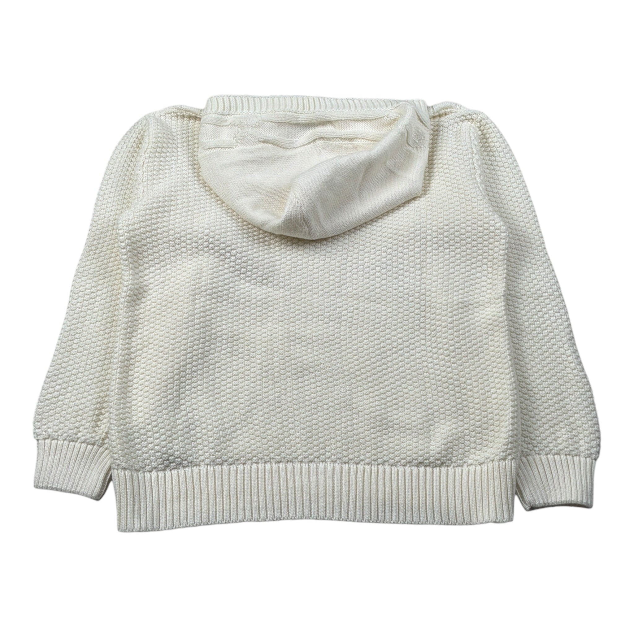 Dondup Maglia Modello Felpa tinta unita con Cappuccio Panna per Bambino DMMA031 PANNA DONDUP 