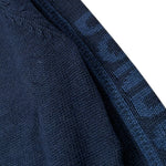 Dondup Maglia tinta unita Girocollo con Logo Blu per Neonato DMMA0322N BLU DONDUP 