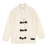Dondup Cardigan tinta unita Panna per Neonato DMMA032N PANNA DONDUP 