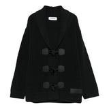 Dondup Cardigan tinta unita Nero per Bambino DMMA034 NERO DONDUP 