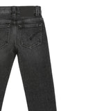 Dondup Jeans tinta unita Nero per Neonato DMPA158N NERO DONDUP 