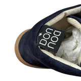 Dou Dou Stivale tinta unita con Lacci Blu per Bambino 24IDE416J BLU DOU DOU 