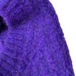 Dou Dou Passamontagna tinta unita Viola per Bambina DT0P37 VIOLA DOU DOU 