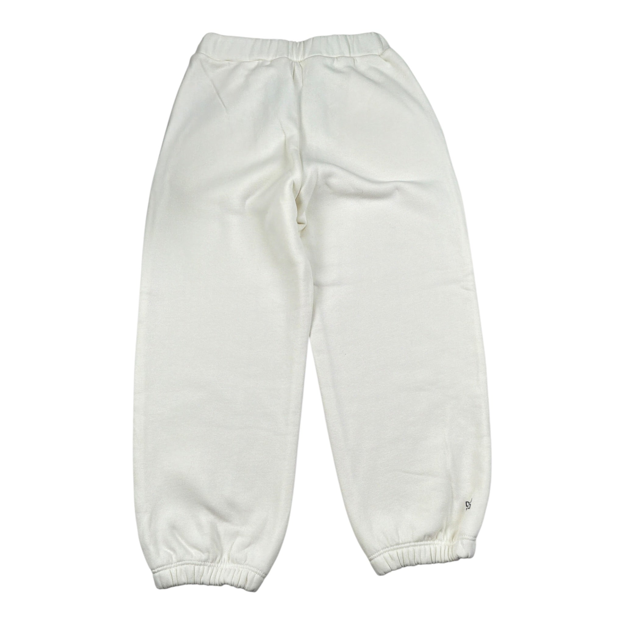 Dou Dou Pantalone Tuta con Elastico In Vita tinta unita Panna per Bambino DV6P90 PANNA DOU DOU 