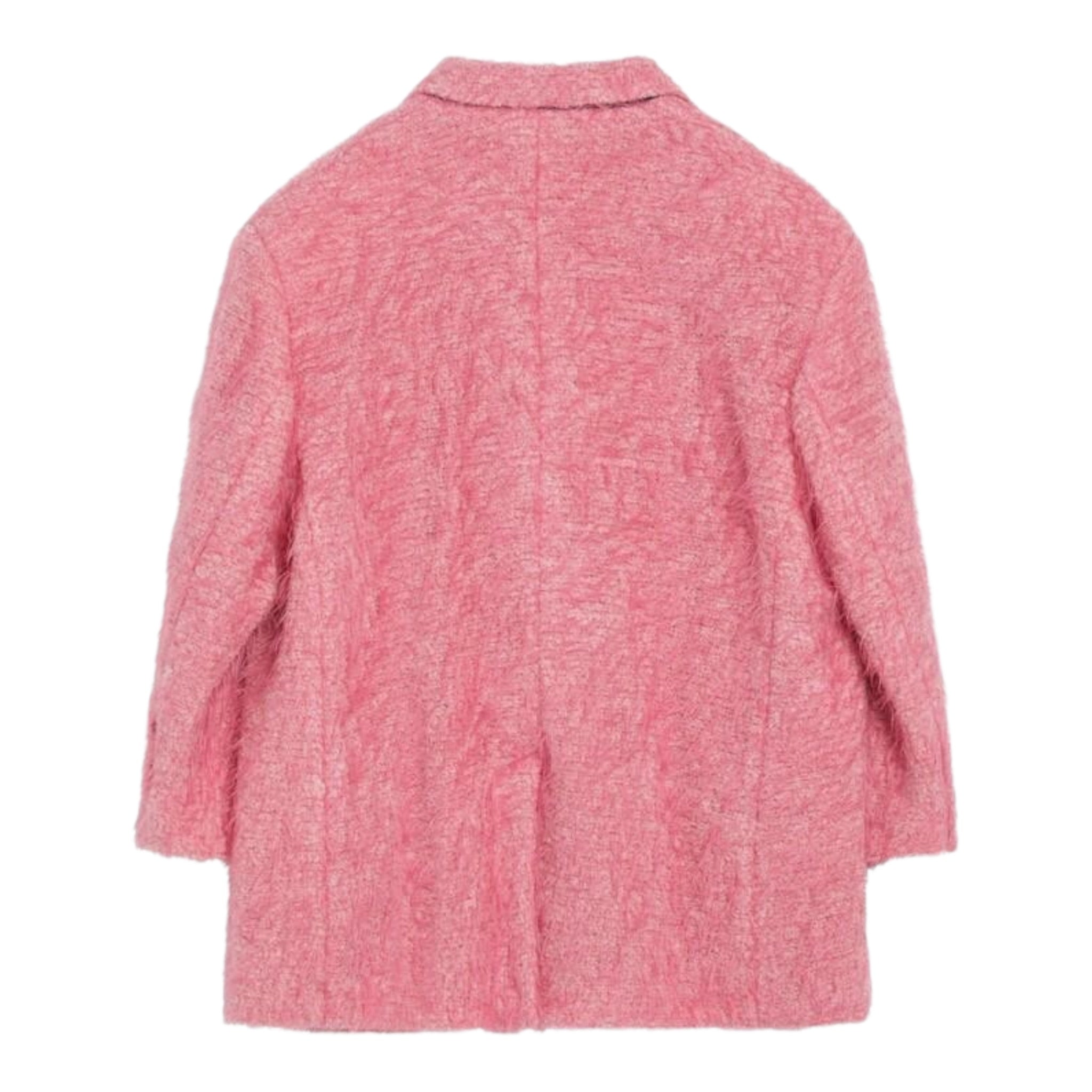 Dou Dou Cappotto tinta unita Rosa per Bambina DX2A04E0236 ROSA DOU DOU 