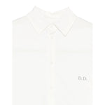 Dou Dou Camicie tinta unita con Logo Bianco per Bambina DX5P10X BIANCO DOU DOU 