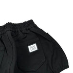 Dou Dou Coulotte tinta unita con Logo Nero per Bambina DX6A09J0371 NERO DOU DOU 