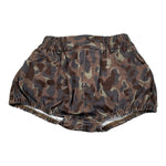 Dou Dou Coulotte tinta unita con Fantasia Militare Verde per Bambina DX6A39 VERDE DOU DOU 