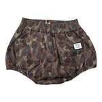 Dou Dou Coulotte tinta unita con Fantasia Militare Verde per Bambina DX6A39 VERDE DOU DOU 
