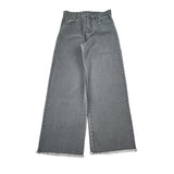 Dou Dou Jeans Modello A Palazzo tinta unita Grigio per Bambina DX6P50 GRIGIO DOU DOU 