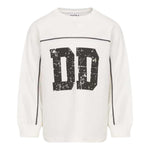 Dou Dou Shirt tinta unita con Stampa Bianco per Bambina DX8P10 BIANCO DOU DOU 