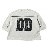 Dou Dou Shirt tinta unita con Stampa Bianco per Neonata DX8P10NX BIANCO DOU DOU 