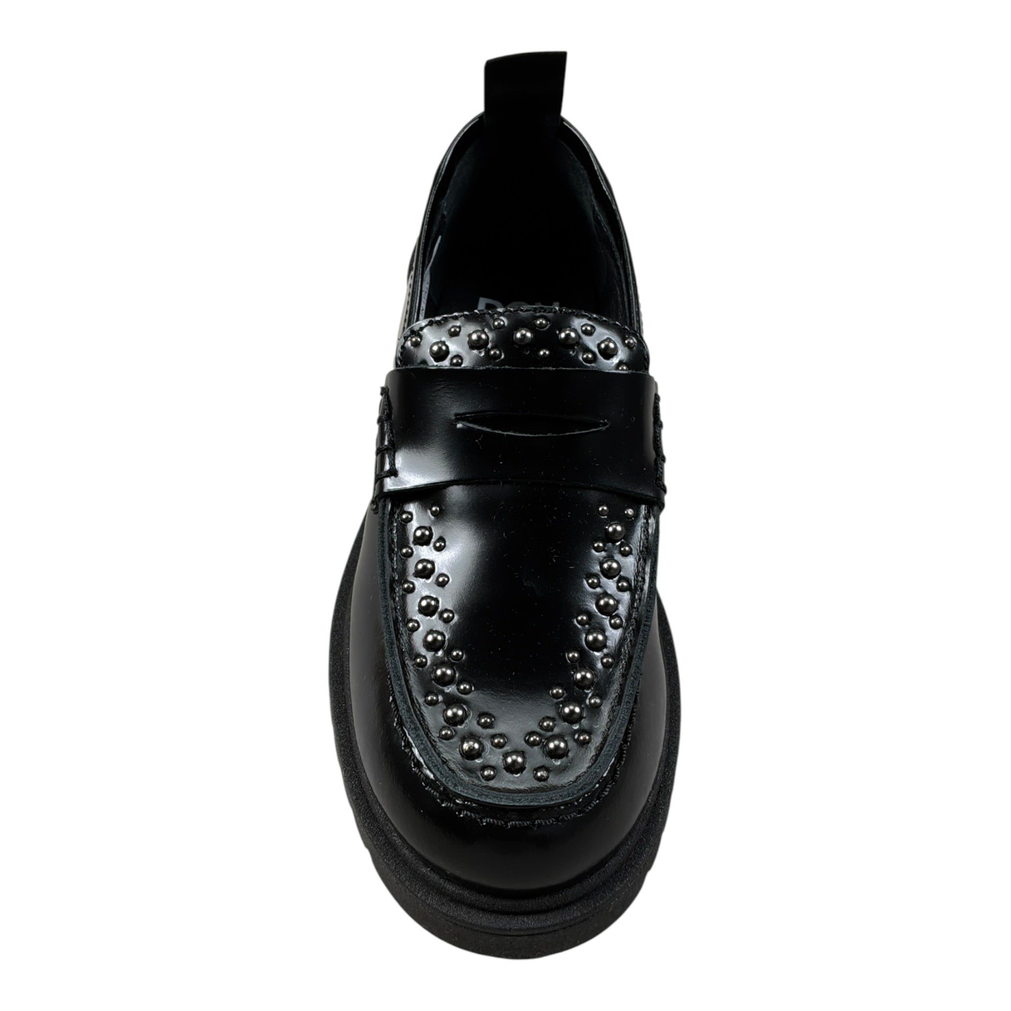Dou Dou Mocassino tinta unita Nero per Bambina MOC532 NERO DOU DOU 