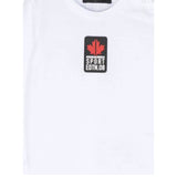Dsquared2 Shirt tinta unita con Logo Bianco per Neonato DQ1879 BIANCO DSQUARED2 