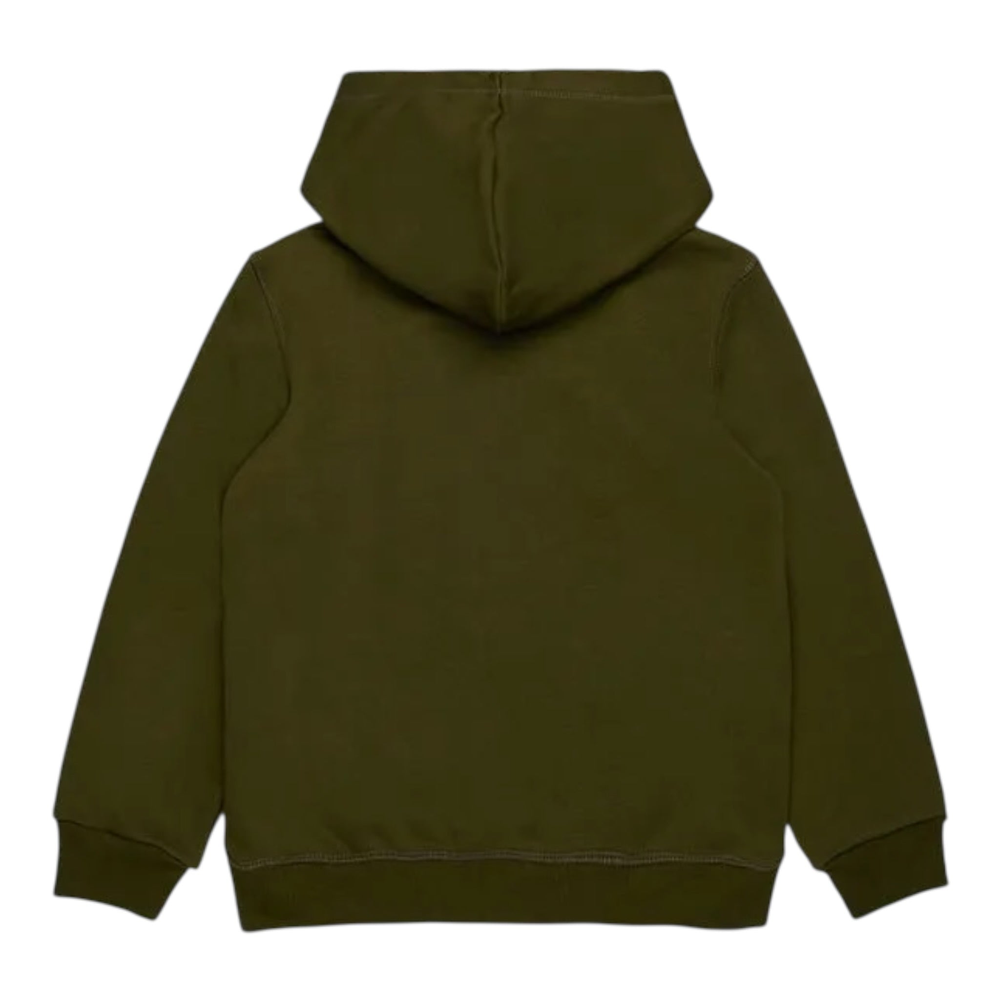 Dsquared2 Felpa tinta unita con Logo Verde per Bambino DQ2465 VERDE DSQUARED2 