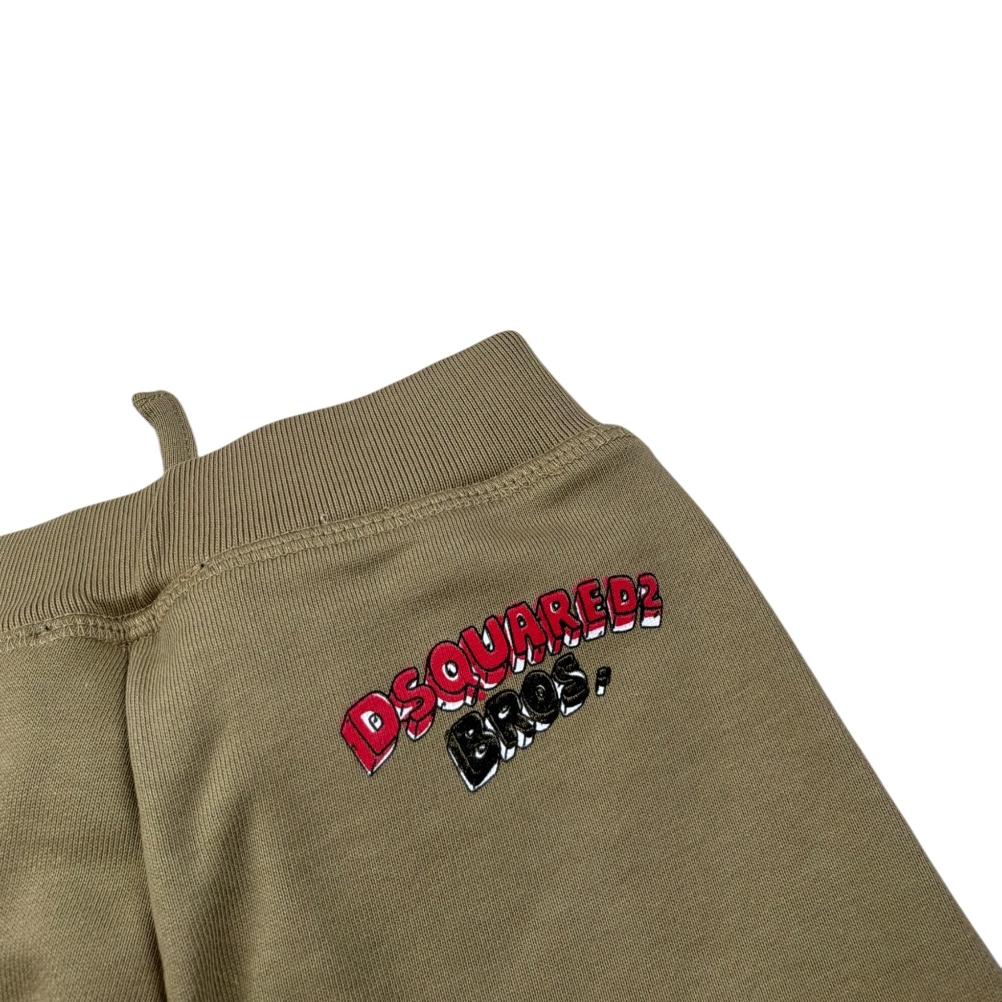 Dsquared2 Pantalone Modello Tuta tinta unita Beige per Neonato DQ2507 BEIGE DSQUARED2 