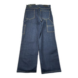 Dsquared2 Jeans tinta unita con Cuciture In Rilievo Blu per Bambino DQ2636X BLU DSQUARED2 