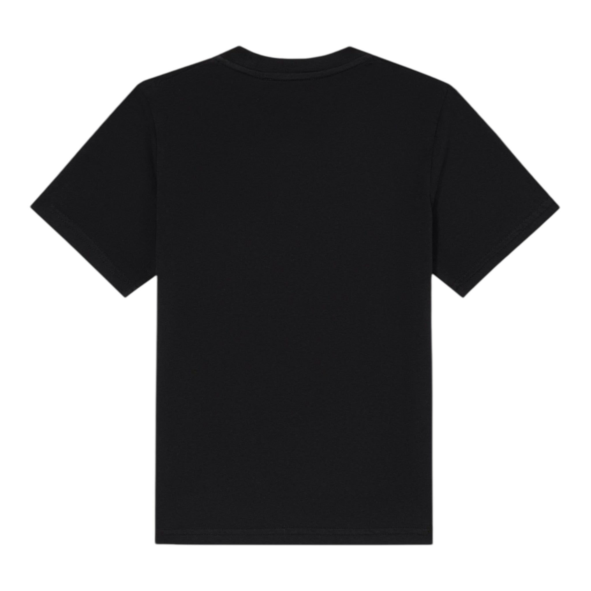 Dsquared2 T-Shirt Girocollo tinta unita con Logo Nero per Bambino DQ2743 NERO DSQUARED2 