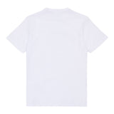 Dsquared2 T-Shirt Girocollo tinta unita con Logo Bianco per Bambino DQ2823 BIANCO DSQUARED2 