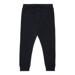 Dsquared2 Pantalone Tuta tinta unita con Logo Nero per Bambino DQ3025 NERO DSQUARED2 