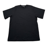 Dsquared2 T-Shirt Girocollo tinta unita con Taschino Nero per Bambino DQ3127 NERO DSQUARED2 