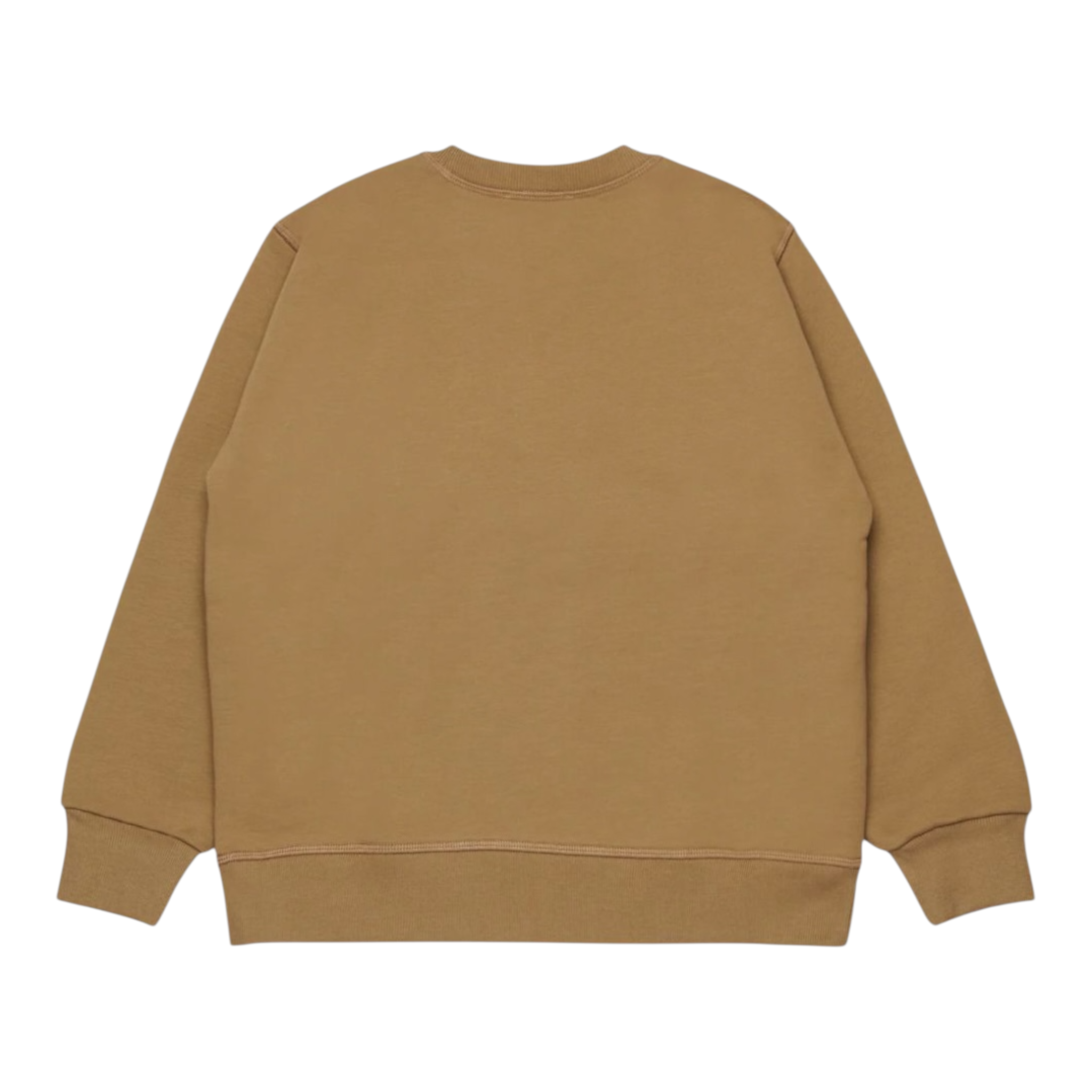 Dsquared2 Felpa Chiusa Girocollo tinta unita con Logo Cammello per Bambino DQ3128X CAMMELLO DSQUARED2 