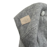 Eleventy Berretto tinta unita con Logo Grigio per Bambino ET0P17 GRIGIO ELEVENTY 