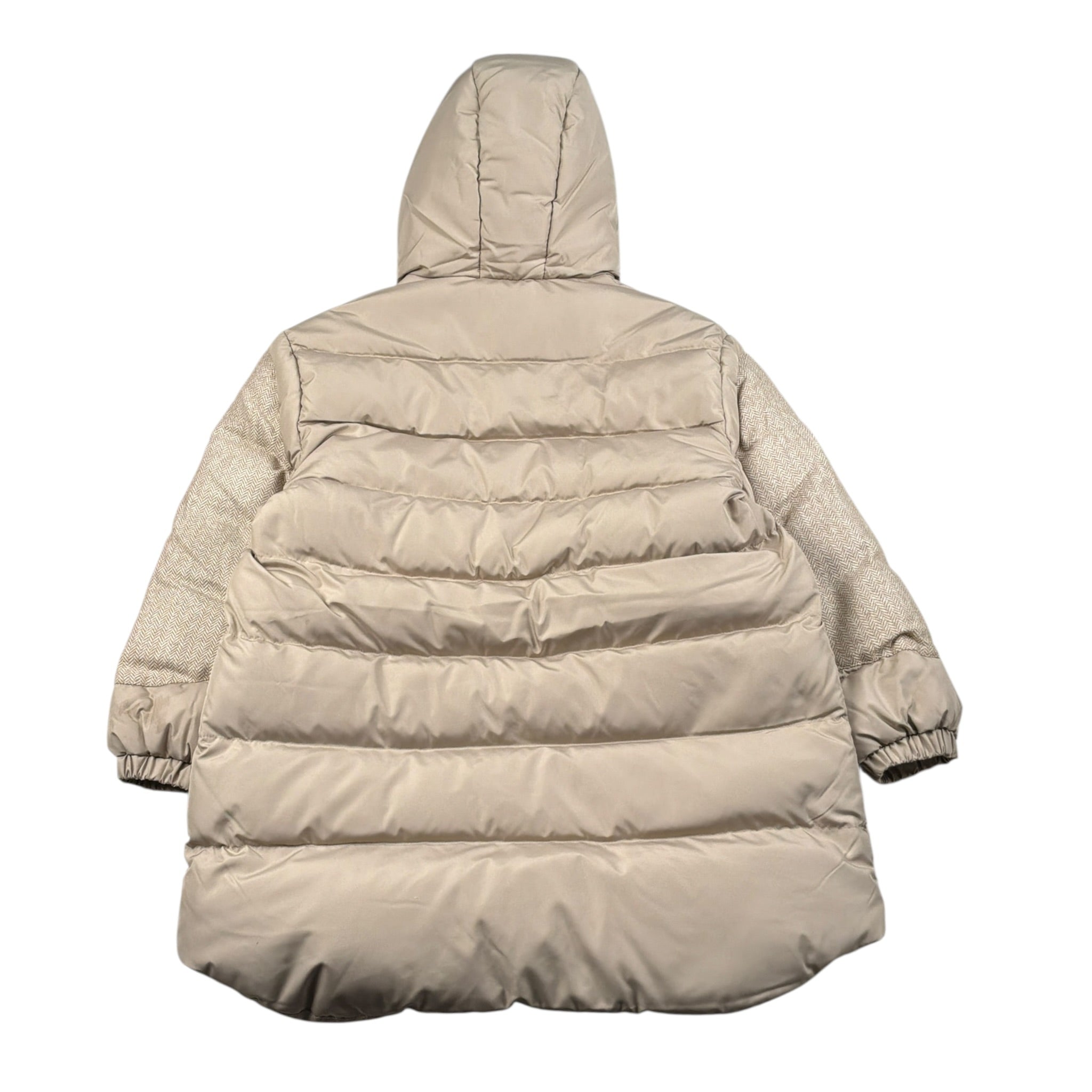 Eleventy Giubbino tinta unita con Cappuccio Beige per Bambina EX2P90 BEIGE ELEVENTY 