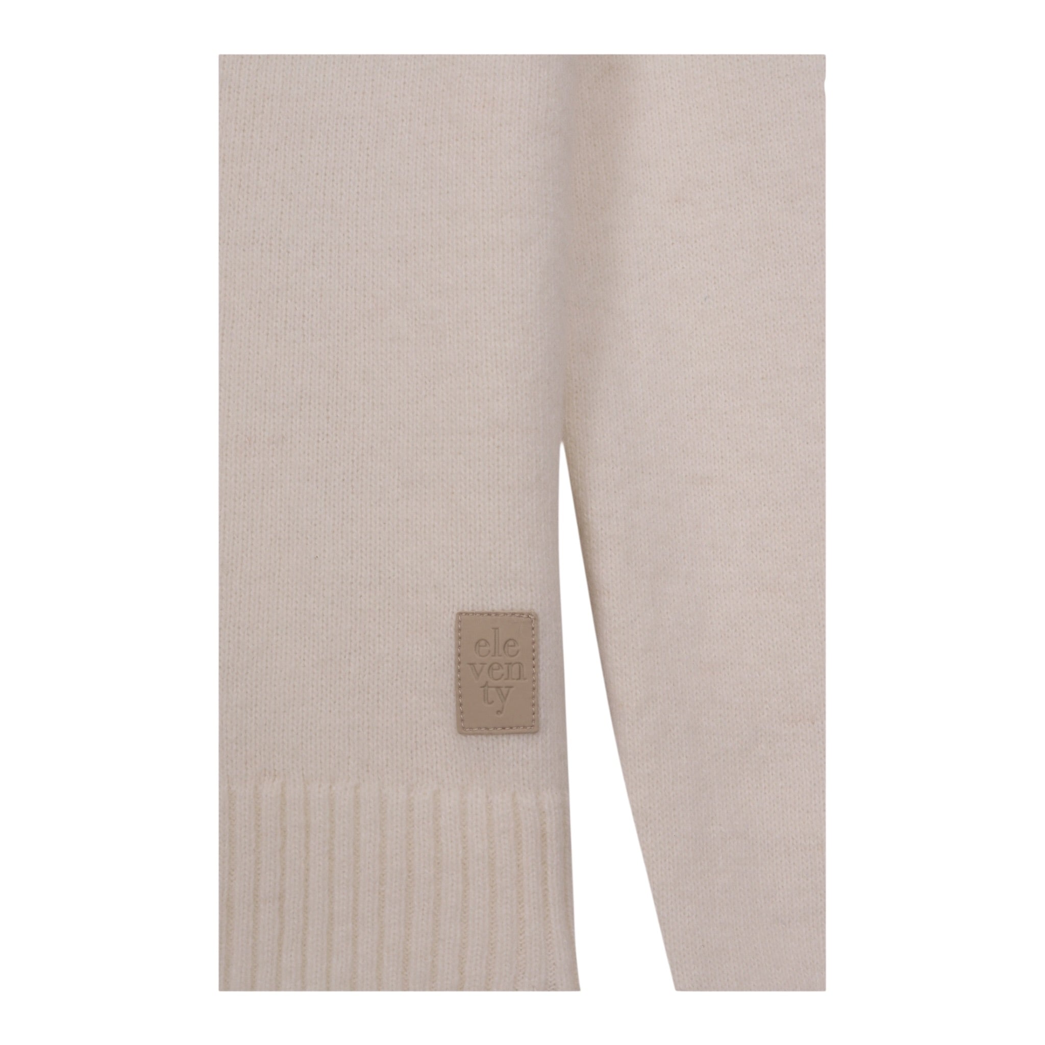 Eleventy Maglia tinta unita con Cappuccio Panna per Bambino EX9P30XX PANNA ELEVENTY 